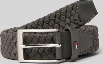 Tommy Hilfiger Gürtel in Flechtoptik in Graphit, Größe 100