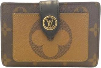 Louis Vuitton Pre-owned Wallets, female, Brown, Size: ONE SIZE Pre-owned Vintage Bi-fold Wallet