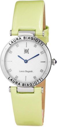 Laura Biagiotti Leather Dress Womens Watch