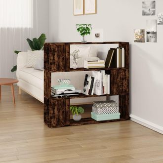 vidaXL Vidaxl - Estanter&iacute;a/divisor De Espacios Roble Ahumado 100x24x94 Cm
