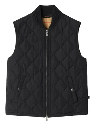 Burberry quilted gilet - men - Nylon - S - Black