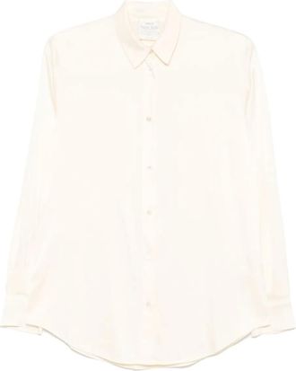 Forte_Forte Camicia in seta - Toni neutri