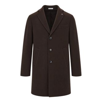 Breras Milano Cappotto Dublino - - Coats - Uomo - Marrone - M