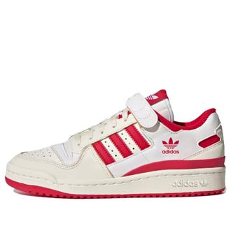 adidas (WMNS) adidas Forum 84 Low Off White Vivid Red Footwear White GX4518