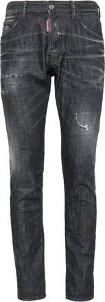 Dsquared2 slim-fit cropped jeans - men - Fabric - 44 - Black