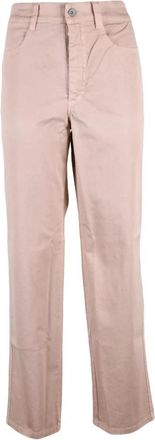 Barena Rechte jeans - Dames - Regular Fit Jeans - Roze - M - Katoen - Jeans