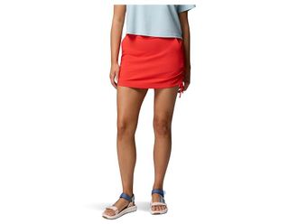 Columbia All Seasons Ruched Skort Womens Skirt Poppy Red : 2XL, Elastane/Polyester