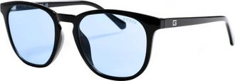 Guess Ronde Acetaat Zonnebril met UV-bescherming - Dames - Zonnebrillen - Zwart - ONE Size - Accessoires