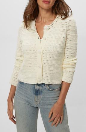 Michael Stars Winona Cardigan in Ivory at Nordstrom, Size X-Small
