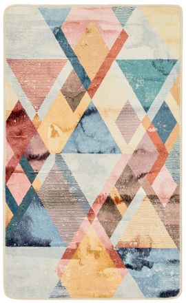 Gino Falcone Alfombra de ba&ntilde;o mullida - multicolor 70x120 cm