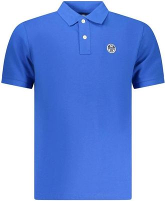 North Sails Polo shirt van katoen met klassiek design - Heren - Polos - Blauw - L - Katoen - Tops
