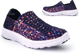 Generic Ladies Slip On Shoes Size 7 Lightweight Shoe Size 6 Ladies Lightweight Shoes Womens Slip On Shoe Memory Foam Comfort Sizes 3-9 Purple 7 UK