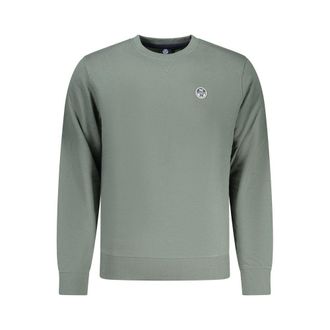 North Sails Verde Cotton Men Mens Sweatshirt