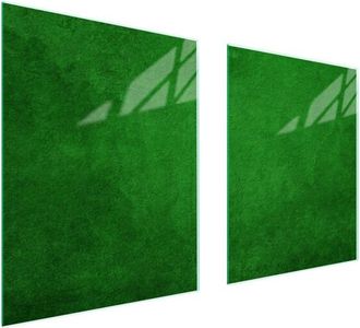 OEM Placa Protectora De Vidrio Para Estufa 85x52 Verde