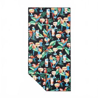 Slowtide Cocktail Party Quick Dry Towel In Black