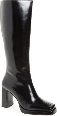 Jeffrey Campbell Maximal Knee High Boot in Black at Nordstrom, Size 8.5
