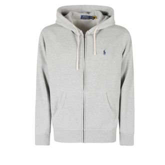 Polo Ralph Lauren RL Fleece Full-Zip Hoodie - Sweatshirts & Hoodies - Hombre - Gris - L