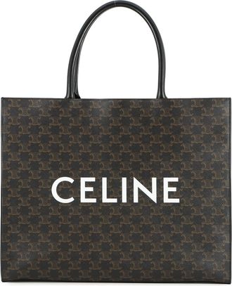 Celine Black Pvc Leather Tote Bag (Pre-Owned)