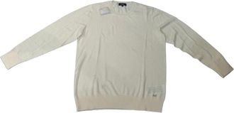 Fay Lange mouwen ronde hals top - Dames - Ronde hals truien - Beige - 2XL - Truien & Vesten