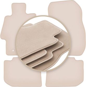 OEM Alfombrillas Beige Premium Para Subaru Xv Crossover 2011-2017