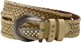 Free People Womens Brix Belt In Faded Khaki