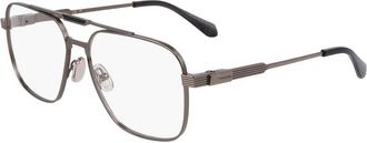 Ferragamo Demo Navigator Mens Eyeglasses SF2591 027 57