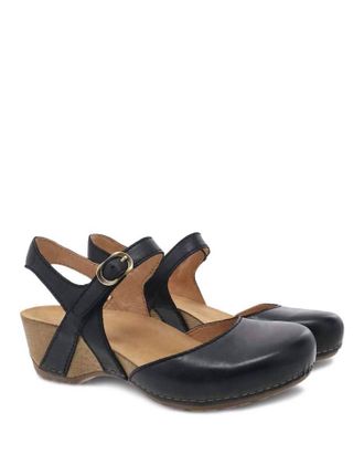 Dansko Womens Tiffani Slingy Jane Sandal In Black
