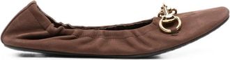 Gucci Elasticated Ballet Flats