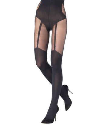 Emilio Cavallini Illusion Garter Tight
