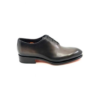 Santoni Schoenen, Heren, Bruin, 43 1/2 EU, Leer, Richelieu