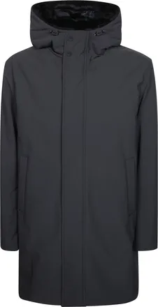 Herno Keystone Minimalist Matte Finish Plush Parka