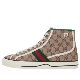 Gucci Tennis 1977 High Beige Ebony 625807-HVK70-9765