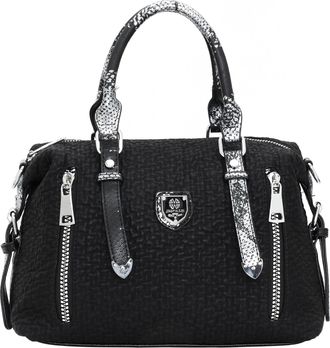 Felipa Handtas Dames zwart zilver