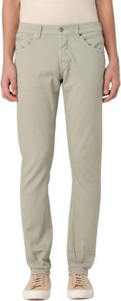 Dondup George Skinny Jeans - Heren - Slim Fit Jeans - Groen - W30 - Katoen - Jeans