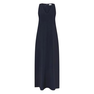 Cruna Maxi Dresses, female, Blue, Size: XS 511 Notte Dress