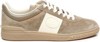 Valentino Garavani Schoenen, Heren, Groen, 42 1/2 EU, Leer, Sneakers