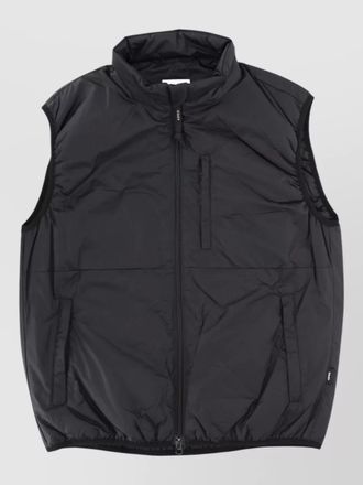 Aspesi jil high collar quilted sleeveless vest