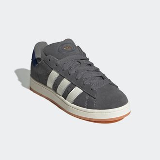 adidas Sneaker ADIDAS ORIGINALS CAMPUS 00S, Herren, Gr. 38,5, weiss (grau five, sanftes wei&szlig;, victory blau), Leder, Schuhe Sneaker