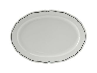 Tuxton Charleston Oval Platter 12-1/2x8-7/8, 12 Pieces