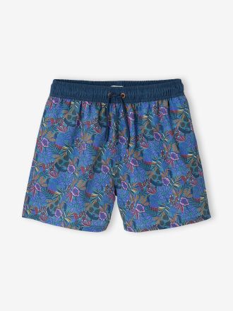 Vertbaudet Herren Badeshorts Familien-Capsule LIBERTY blau