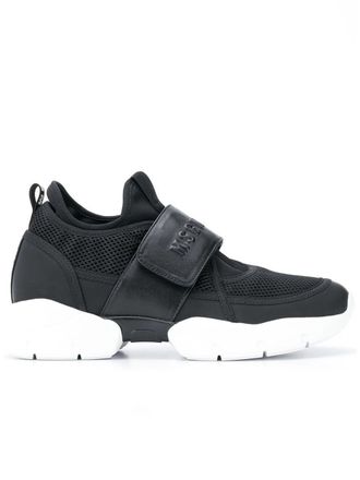 Msgm oversized sole sneakers - Black