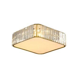 OEM Vetro Sq - L&aacute;mpara De Techo De Cristal 40x40cm