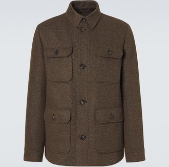 Loro Piana Andover linen and cashmere-blend jacket