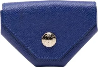 Herm&egrave;s Pre-owned Bags, female, Blue, Size: ONE SIZE Pre-owned Coin Pouch