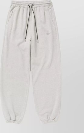 1989 STUDIO grey melange sweatpants elastic waistband