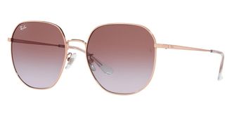 Ray-Ban Violet Gradient Irregular Unisex Sunglasses RB3680D 9202I8 60