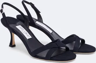 Jimmy Choo London Elsy suede slingback sandals