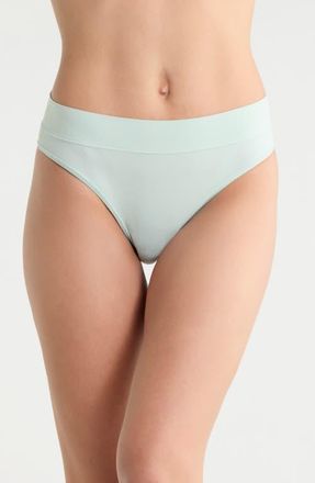 Savage x Fenty Soft N Savage Cheeky Panties in Wispy Green at Nordstrom, Size X-Large
