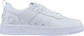 HUGO BOSS Sneakers - Heren - Sneakers - Wit - 44 EU - Leer - Schoenen