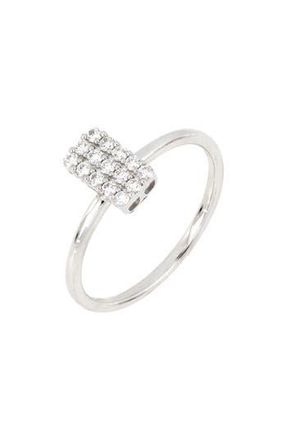 Bony Levy Prism Diamond Statement Ring - 0.23ct. in 18K White Gold at Nordstrom Rack, Size 6.5